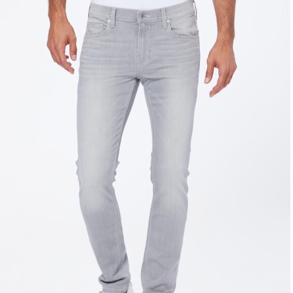 Paige Federal Light Gray Wash Denim Jeans Men’s Size 28 - Picture 1 of 8